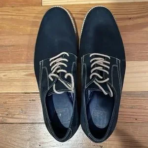 14 & Union blue suede and green soles shoes 14th & Union | Shoes | 4 Union Blue Suede Shoes Size 9 12  main image 3